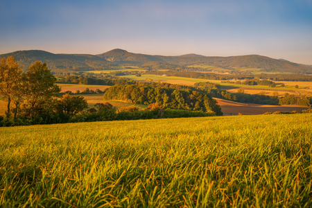 Blick vom Breiteberg zur Lausche
